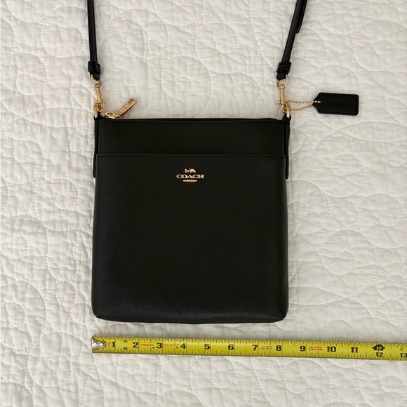 Coach Small Black Crossbody Bag Like New Condition - Picture 11 of 13